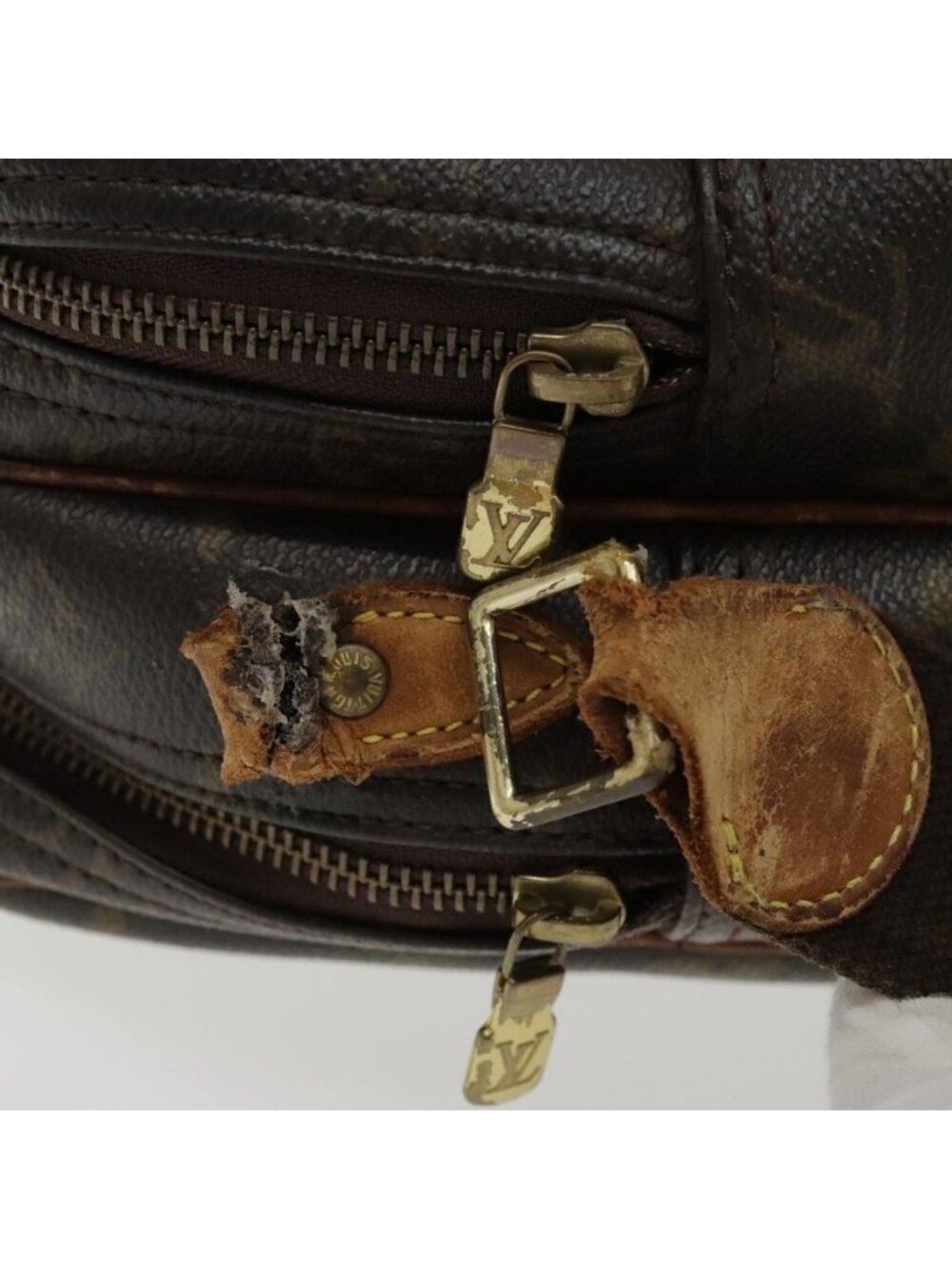 Authentic LOUIS VUITTON Monogram Reporter PM Shoulder Bag M45254 LV - Picture 11 of 16